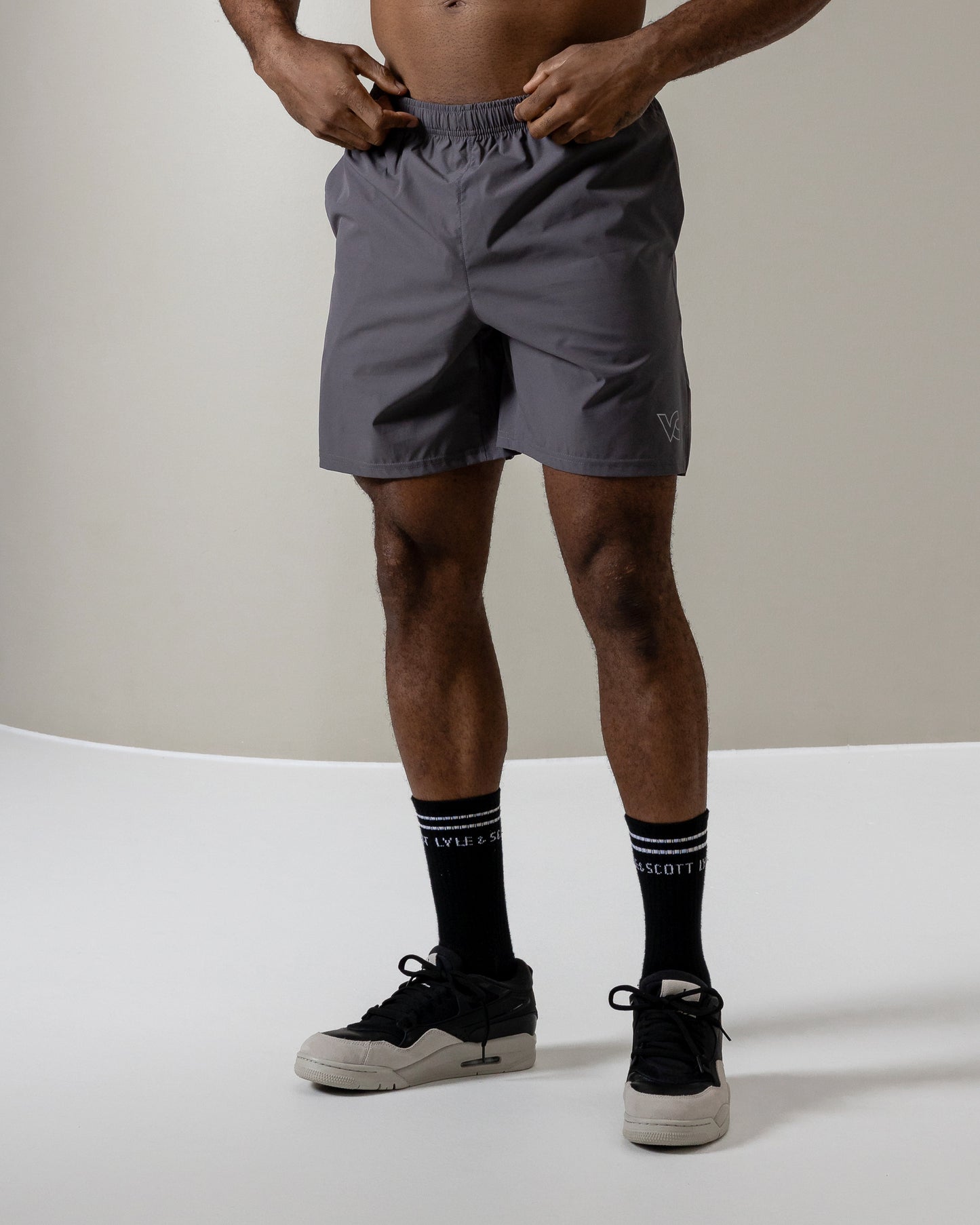 mens grey shorts - Victory Clothing DXB