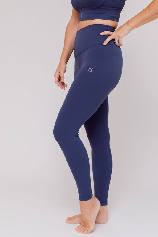 womens navy leggings​ - Victory Clothing 