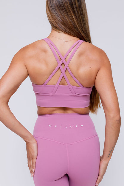 hot pink sports bra​