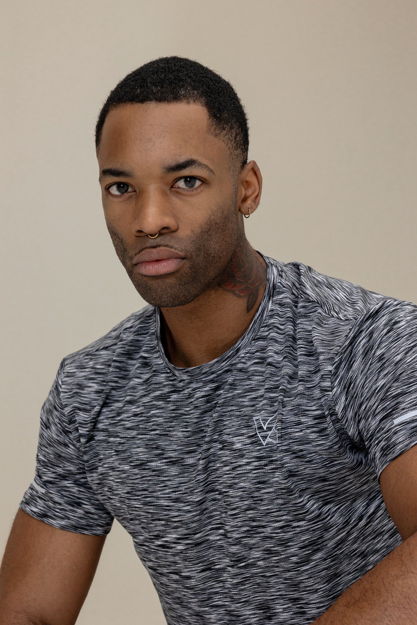 black colour t shirt​ - Victory Clothing DXB