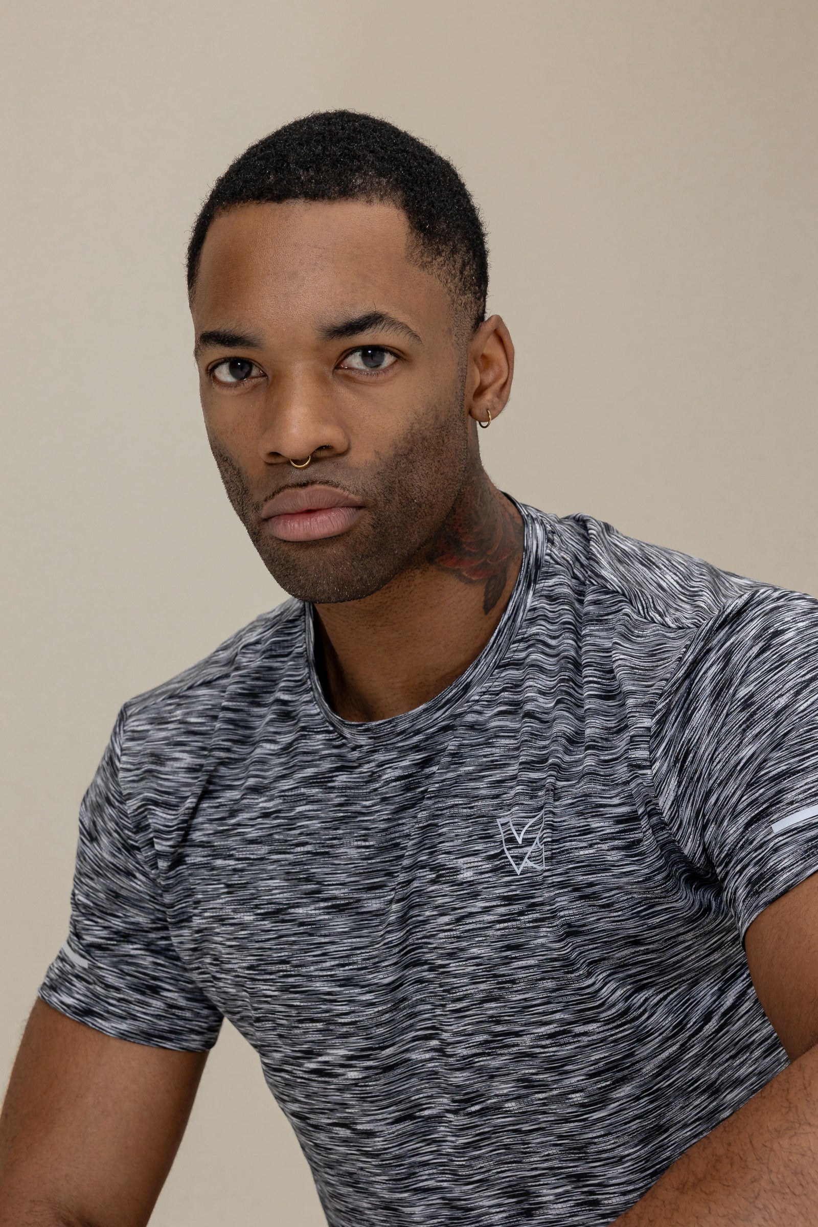 black colour t shirt​ - Victory Clothing DXB