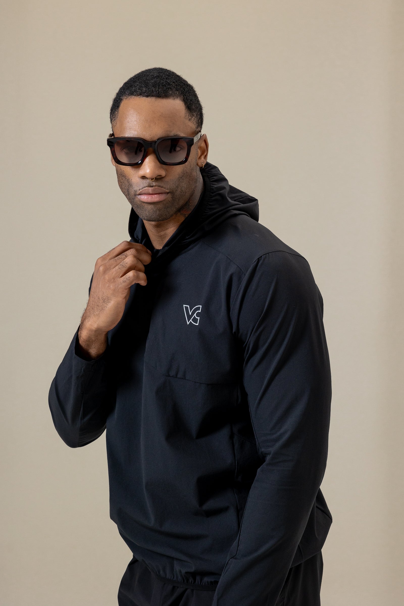 Workout Black Jacket - Victory Clothing DXB