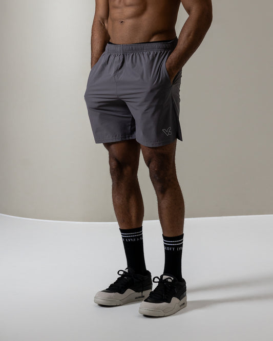 grey shorts for men​