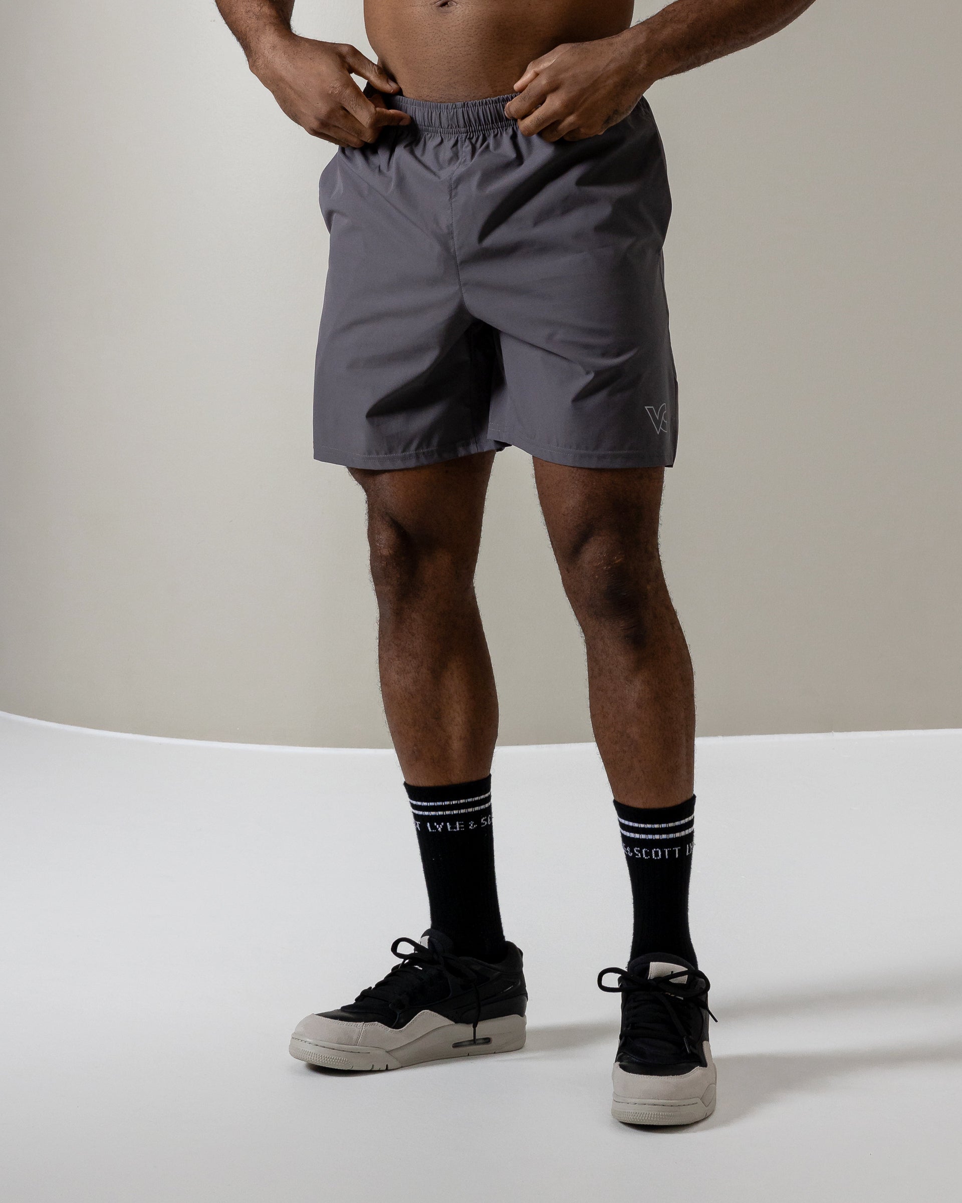 mens grey shorts​ - Victory Clothing DXB