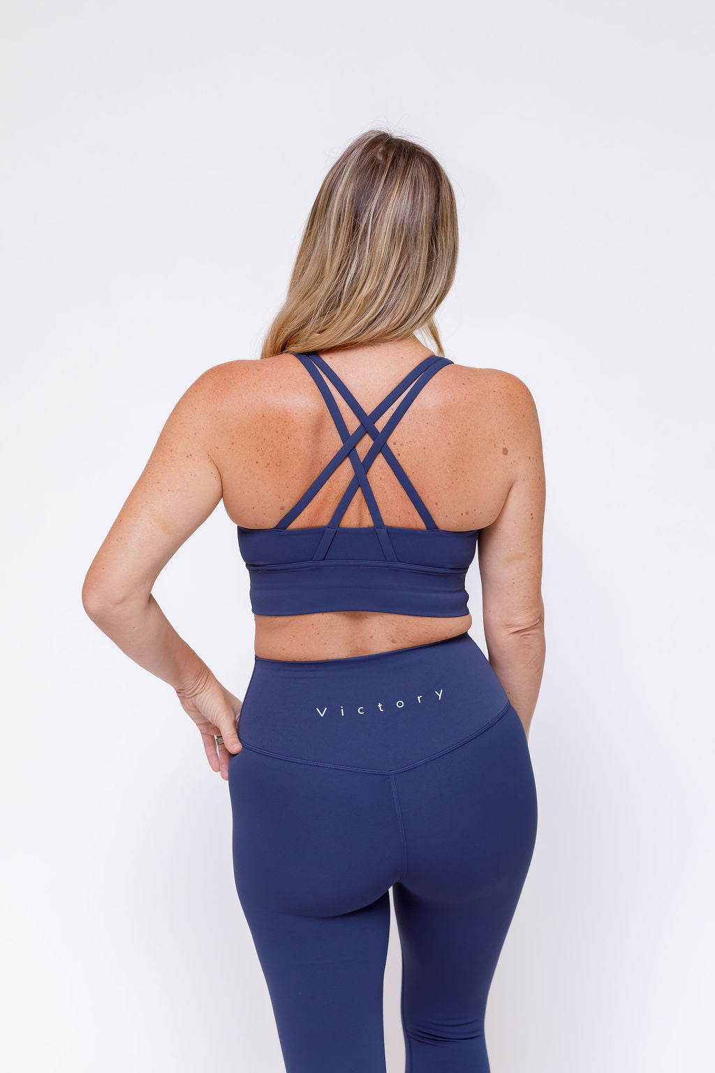 sports bra navy