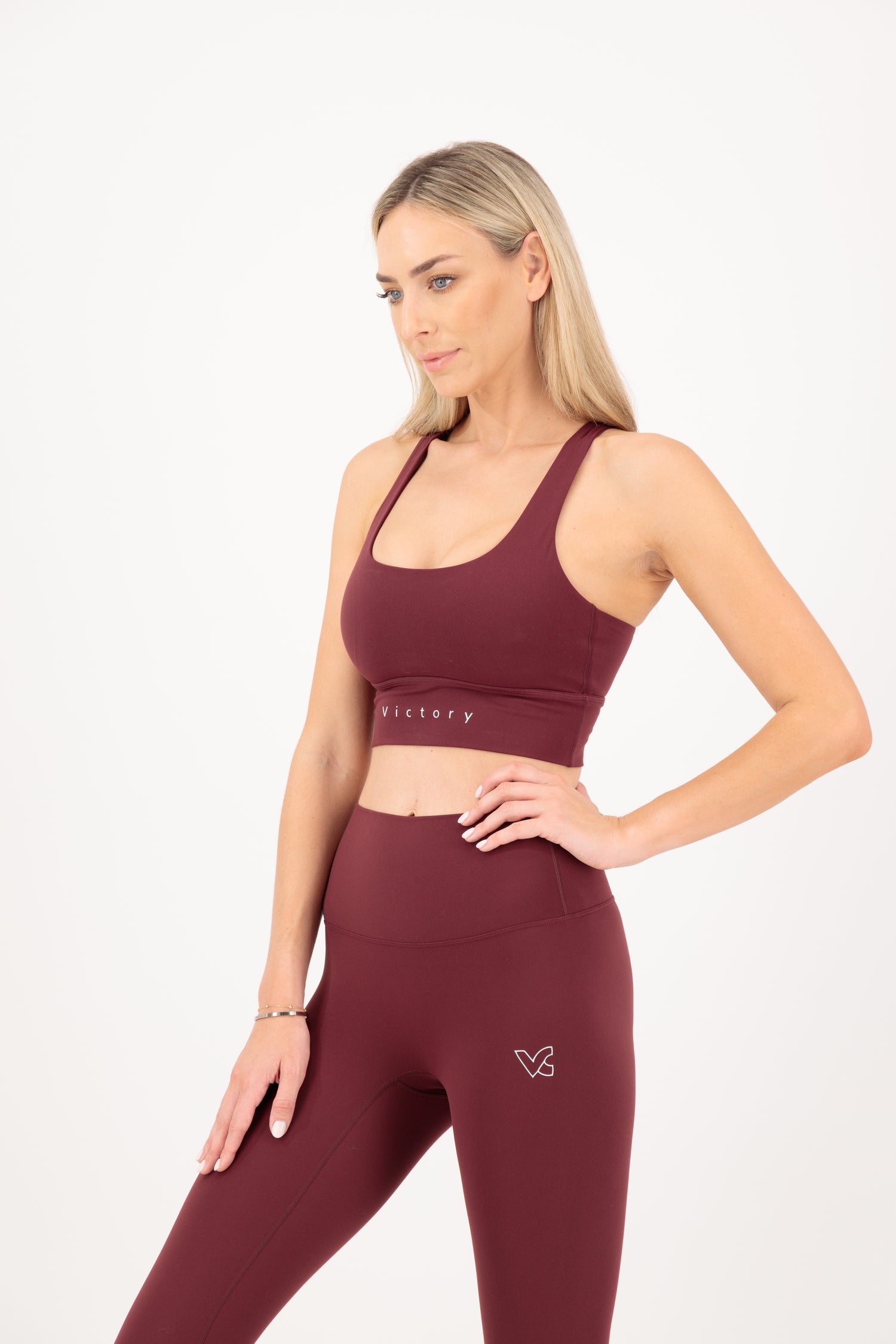 Red Sports bra - Victory Clothing