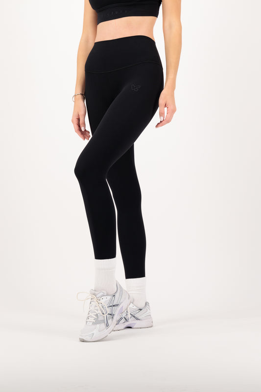 black high waisted leggings​