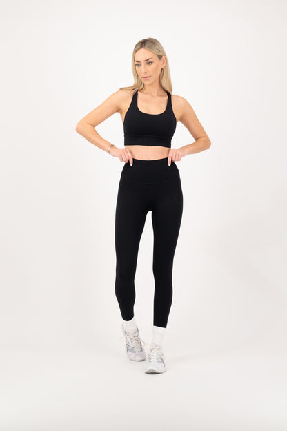 black sport bra​ - Victory Clothing DXB
